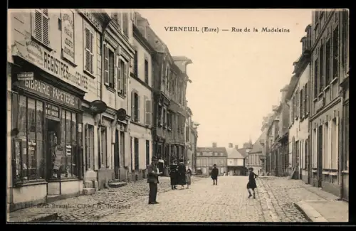 AK Verneuil /Eure, Rue de la Madeleine