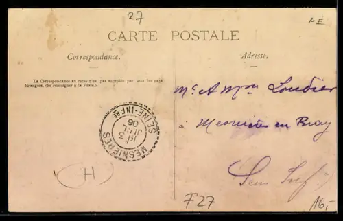 AK Lyre, Rue du Pavé, Bas du Bourg