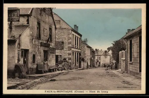 AK Faux-la-Montagne, Haut du bourg