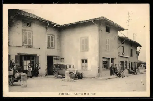 AK Foissiat, Un coin de la place