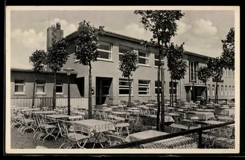 AK Magdeburg, Flughafen-Gaststätten, Leipziger Chaussee, Inh. Helmut Rudloff