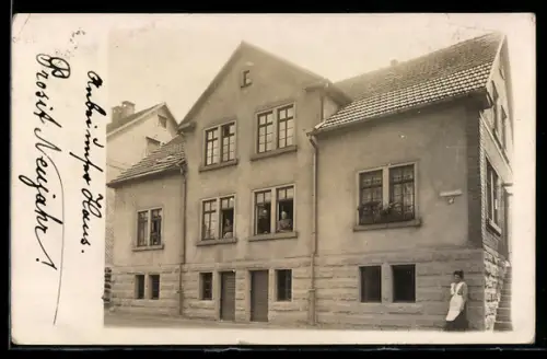 Foto-AK Aalen, Haus Losch in der Schelmenstrasse 4