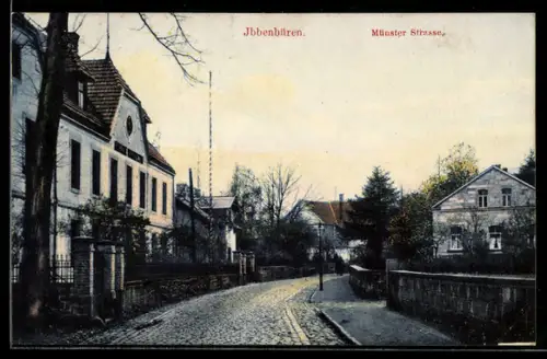 AK Ibbenbüren, Blick in die Münster Strasse