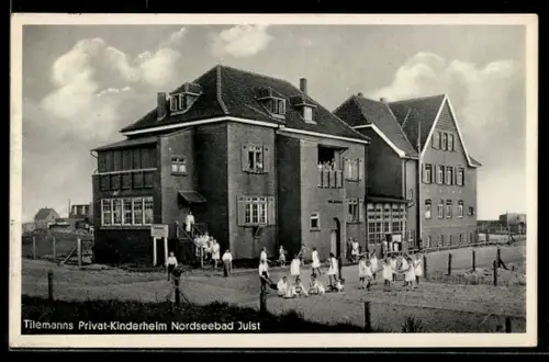 AK Juist, Tilemanns Privat-Kinderheim