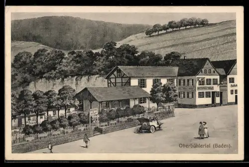 AK Oberbühlertal /Baden, Gasthaus z. Wolf, Bes. Heinr. Schmidt