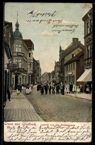 AK Gladbeck, Partie in der Hochstrasse