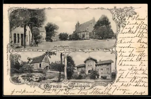 AK Sulingen, Herrenhaus, Vorwerk, Mühle