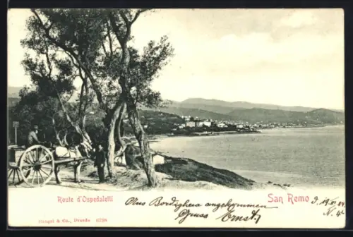 AK San Remo, Route d`Ospedaletti