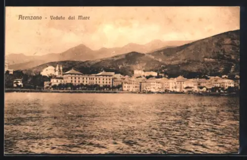 AK Arenzano, Veduta dal Mare