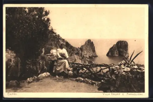 AK Capri, Villa Krupp e Faraglioni