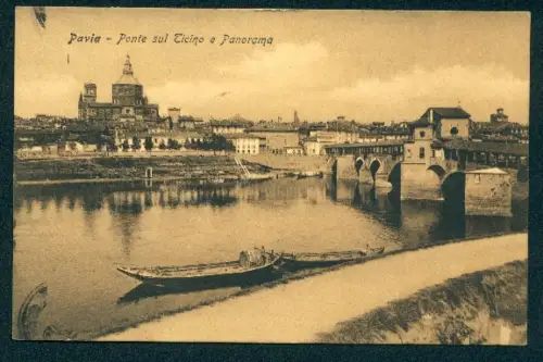 AK Pavia, Ponte sul Ticino e Panorama
