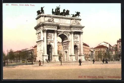 AK Milano, Arco della Pace
