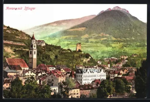 AK Merano, Panorama mit Iffinger
