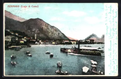 AK Menaggio /Lago di Como, Panorama