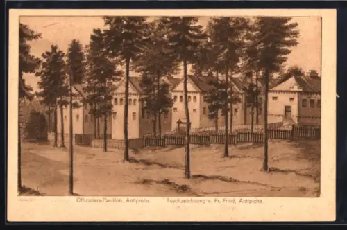 AK Antipicha, Offiziers-Pavillon