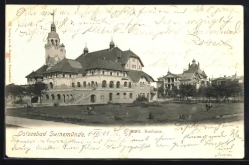 AK Swinemünde, Städtisches Kurhaus
