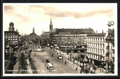 AK Kobenhavn, Frihedsstotten paa Vesterbrogade