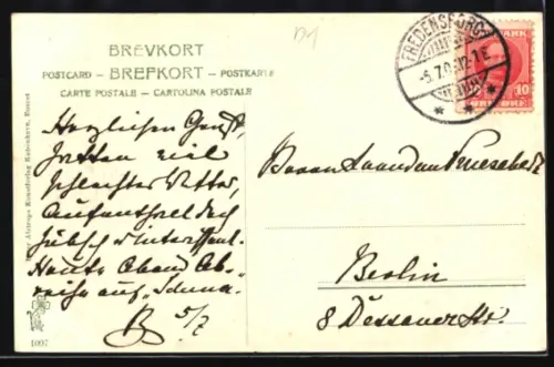 AK Fredensborg, Slot