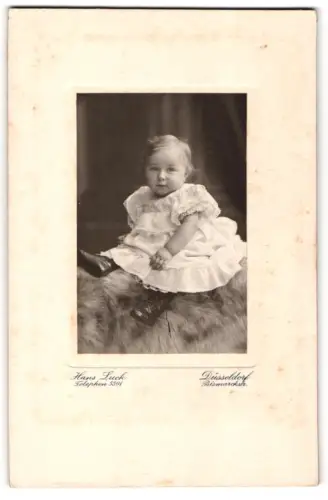 Fotografie Hans Luck, Düsseldorf, Bismarckstr., Porträt eines Kleinkinds