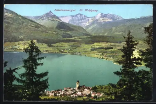 AK St. Wolfgang, Ortsansicht