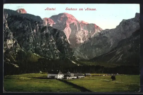 AK Grünau /Almtal, Hotel Seehaus am Almsee
