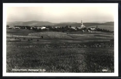 AK Reichental /O. Oe., Teilansicht mit Kirche