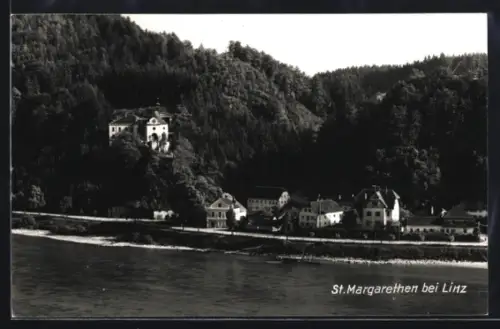 AK Linz, St. Margarethen, Uferpartie