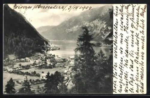 AK Hallstatt, Teilansicht