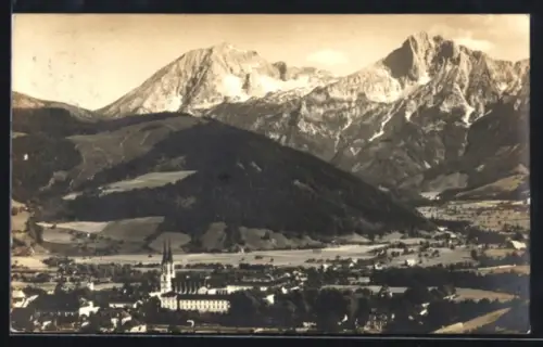 AK Admont, Kloster mit dem Pyhrgas und Scheiblingstein