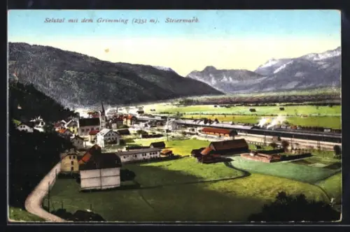 AK Selztal /Steiermark, Bahnhof und Grimming
