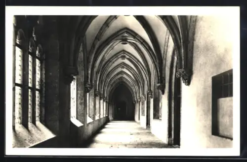 AK Neuberg a. d. Mürz, Kreuzgang im Stift