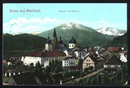 AK Mariazell, Teilansicht mit Oetzcher
