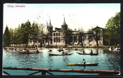 AK Graz, Hilmteich mit Booten