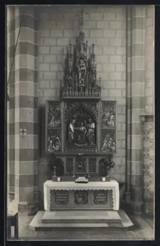 AK Innsbruck, St. Nikolaus-Kirche, Seiten-Altar