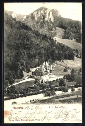 AK Mürzsteg, Das k. k. Jagdschloss