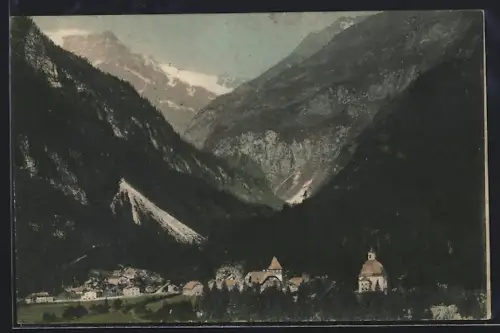 AK Böckstein, Ortsansicht im Tal