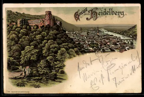 Lithographie Heidelberg, Gesamtansicht