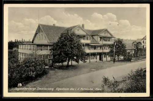 AK Stecklenberg, Eigenheim des L.V. Mittelelbe-Harz