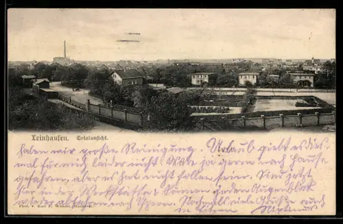 AK Leinhausen, Totalansicht des Ortes
