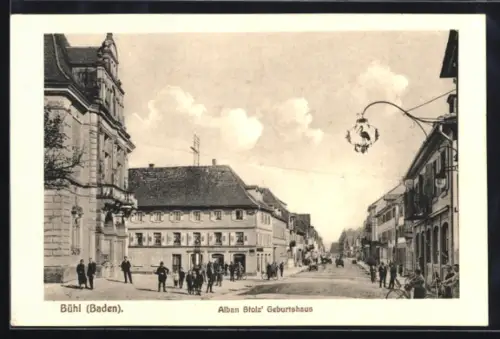 AK Bühl /Baden, Alban Stolz` Geburtshaus