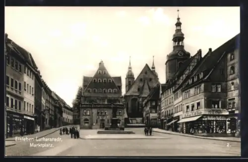 AK Eisleben, Marktplatz