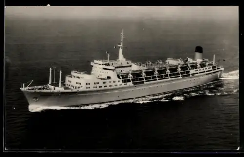 AK Passagierschiff Northern Star der Shaw Savill Line in voller Fahrt