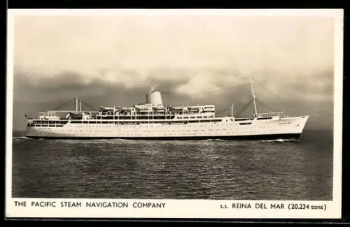 AK Passagierschiff S.S. Reina del Mar, Pacific Steam Navigation Company
