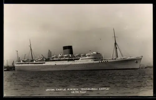 AK Passagierschiff R.M.M.V. Edinburgh Castle der Union Castle Line