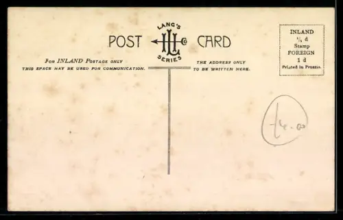 AK Passagierschiff R.M.S. Lucania der Cunard Line, Reederei-Flagge