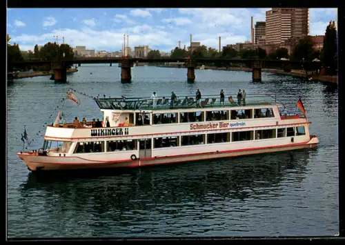AK Fahrgastschiff Wikinger II der Main-Rhein Tours