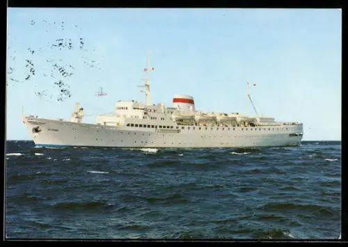 AK Sowjetisches Passagierschiff Estonia der Baltic Shipping Co. auf hoher See