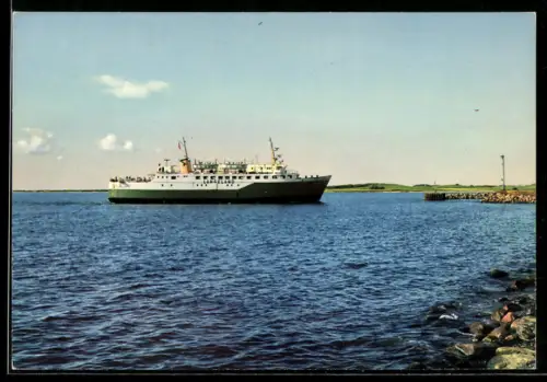 AK Passagierschiff MF Langeland der Langeland-Kiel Linie