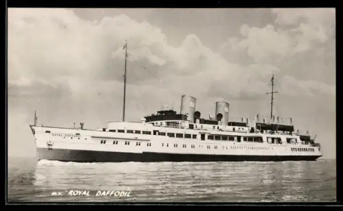 AK Britisches Passagierschiff M.V. Royal Daffodil