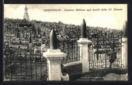 AK Redipuglia, Cimitero Militare agli invitti della III. Armata